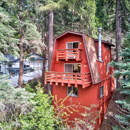 Pet & Kid Friendly Cozy Cabin, Bbq, Firepit, Outdoor Dining, Forest Views Lake Arrowhead Buitenkant foto
